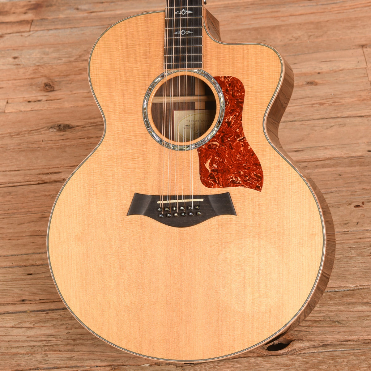 Taylor 855ce Natural 2008 - Zac Brown - View 2 | MusicMarket