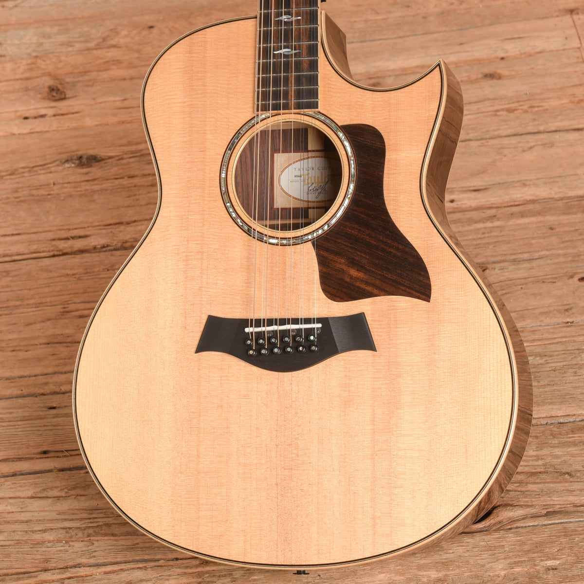 Taylor 856CE 12-String Natural 2019 - Zac Brown - View 2 | MusicMarket