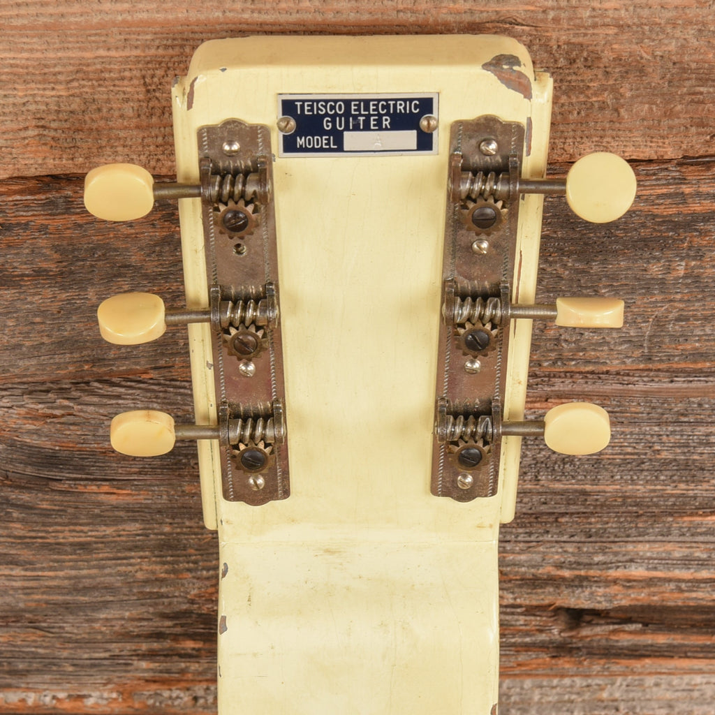 Teisco Lap Steel White - View 7 | MusicMarket