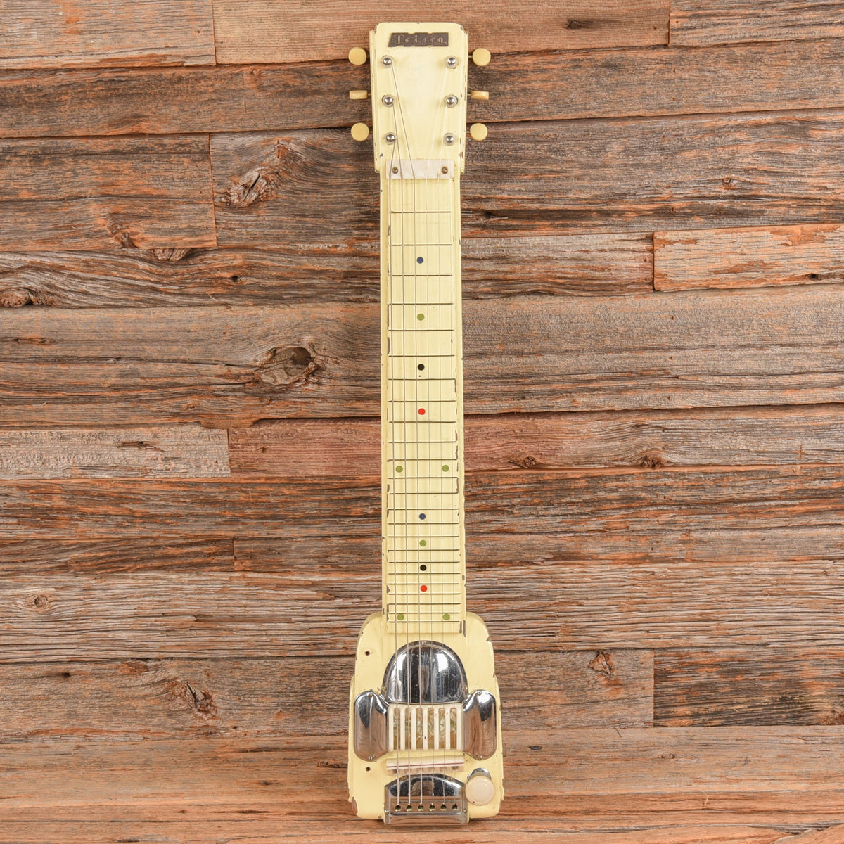 Teisco Lap Steel White - View 4 | MusicMarket