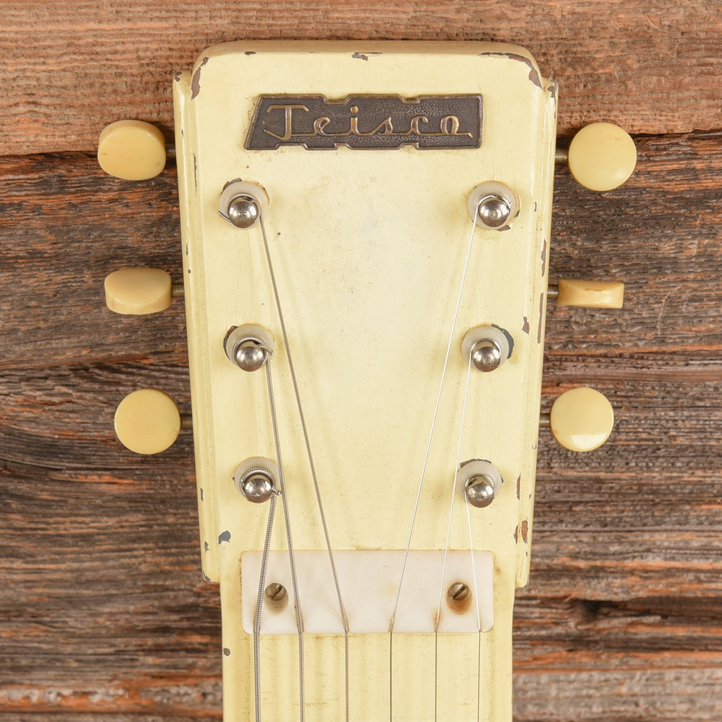 Teisco Lap Steel White - View 6 | MusicMarket