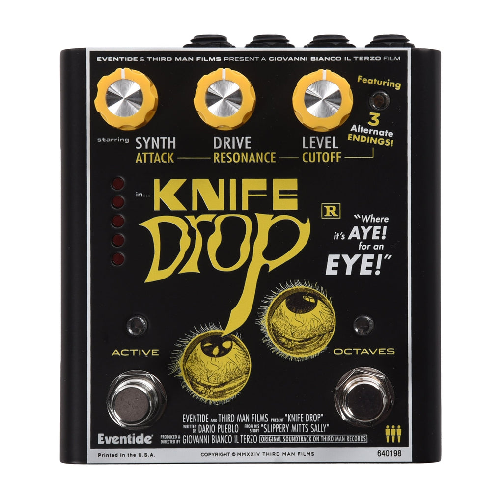 Third Man Hardware & Eventide Knife Drop Fuzz/Synth Pedal - MusicMarket