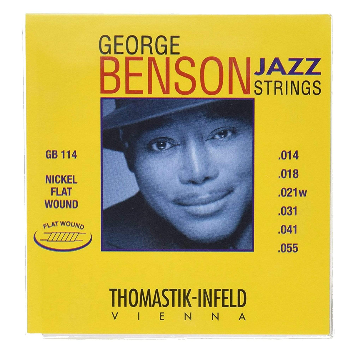 Thomastik GB114 George Benson Flat 14-55 (12 Pack Bundle) - View 2 | MusicMarket