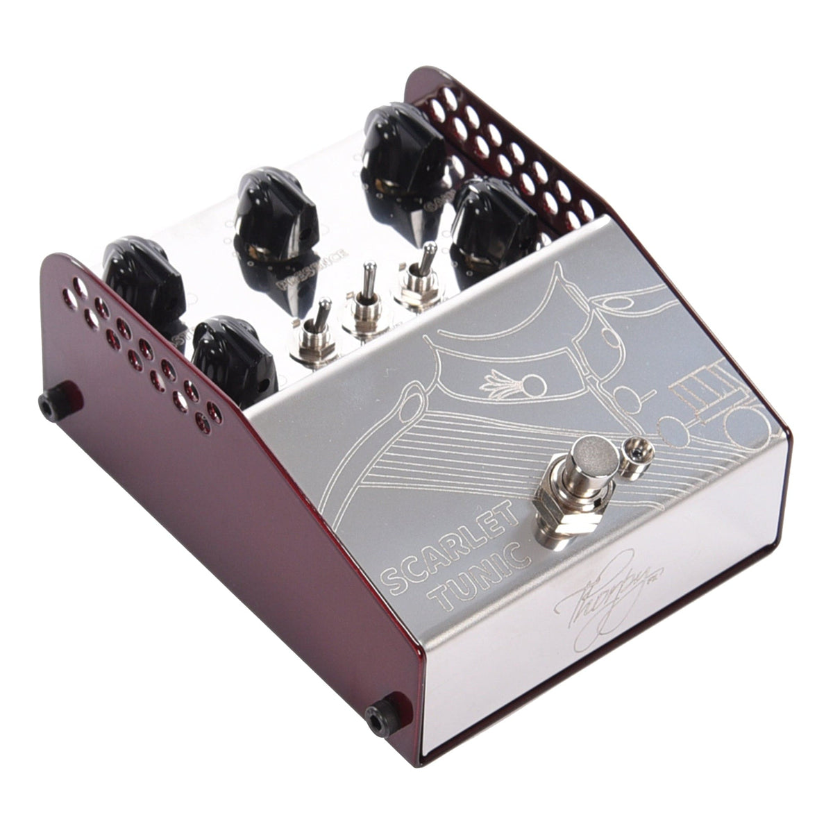 Thorpy FX Scarlet Tunic Analog Amp Emulator Pedal - View 2 | MusicMarket