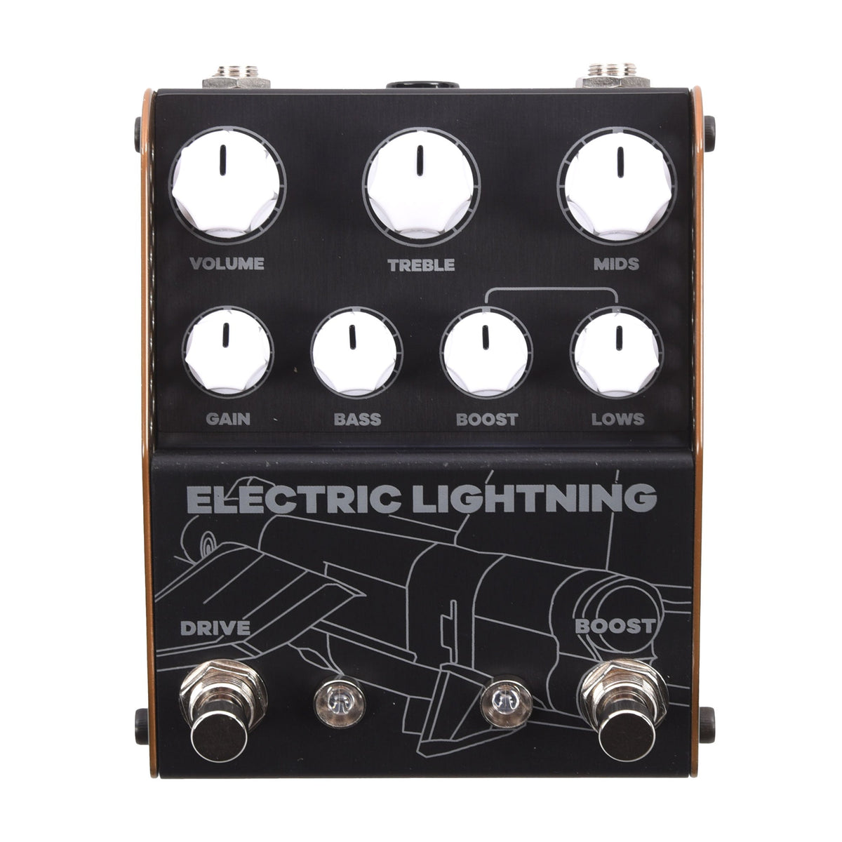 Thorpy FX Electric Lightning Tube Drive Pedal - MusicMarket