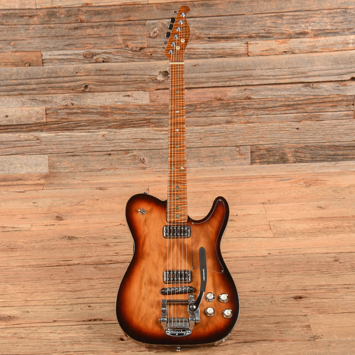 Will Kelly Hard Knocks T Style Flame Maple - John Oates - View 4 | MusicMarket