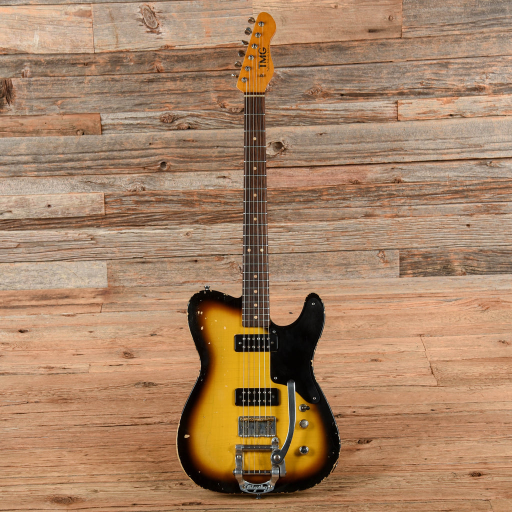 TMG Scarlett Nigel Hendroff Signature Sunburst 2013 - View 4 | MusicMarket