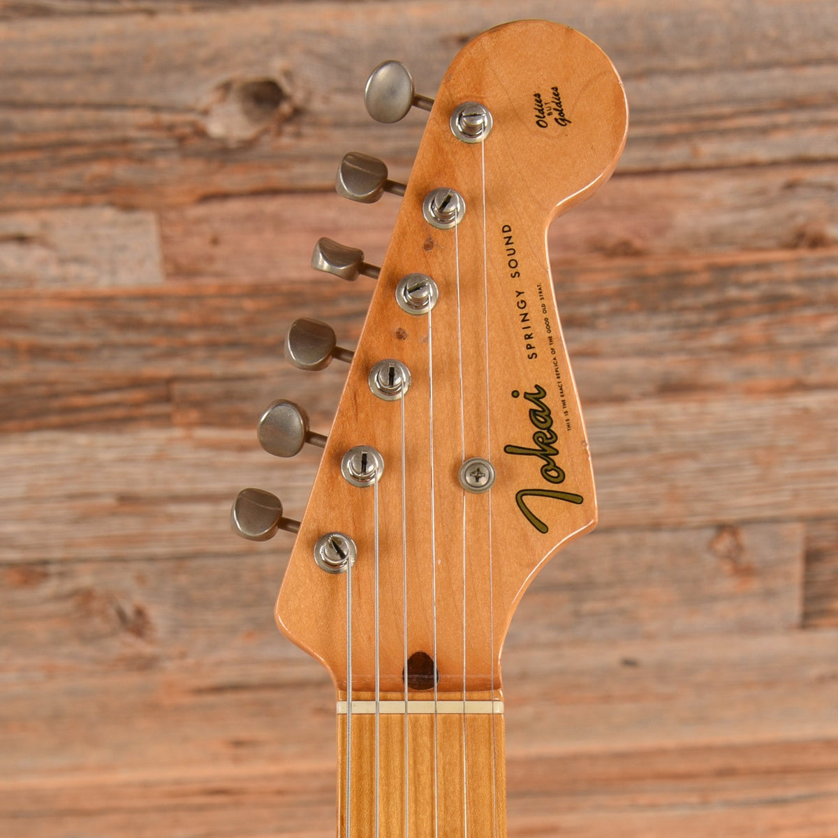 Tokai ST-60 Springy Sound Sunburst 1978 - View 6 | MusicMarket