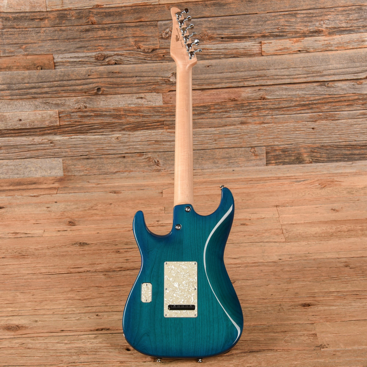Tom Anderson Drop Top Classic Bora to Transparent Blue Burst 2017 - View 5 | MusicMarket