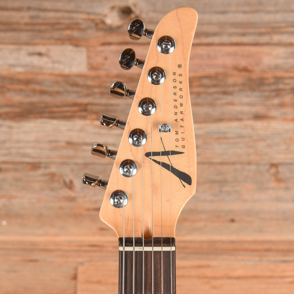 Tom Anderson Drop Top Hollow Classic Cherry Sunburst 2008 - View 6 | MusicMarket