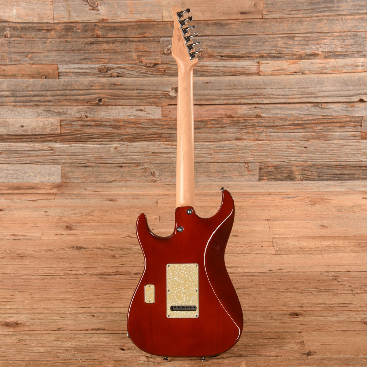 Tom Anderson Drop Top Hollow Classic Cherry Sunburst 2008 - View 5 | MusicMarket