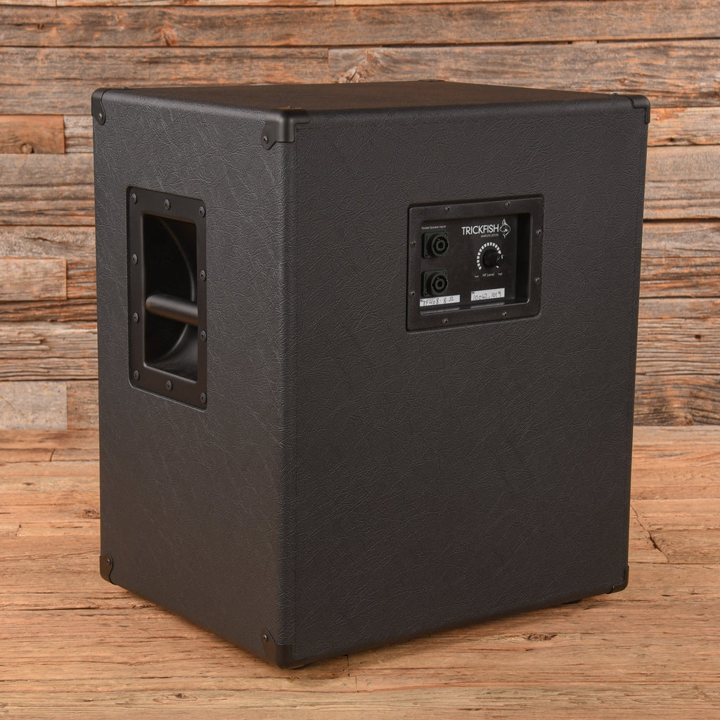 Trickfish TF408 8ohm Bass Speaker Cabinet Black - View 2 | MusicMarket