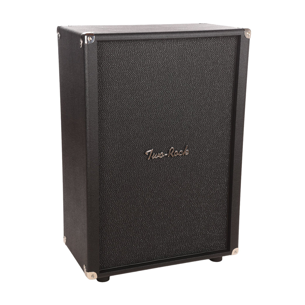 Two Rock 2x12 Vertical Cabinet Black Bronco w/Sparkle Matrix Grille - View 2 | MusicMarket
