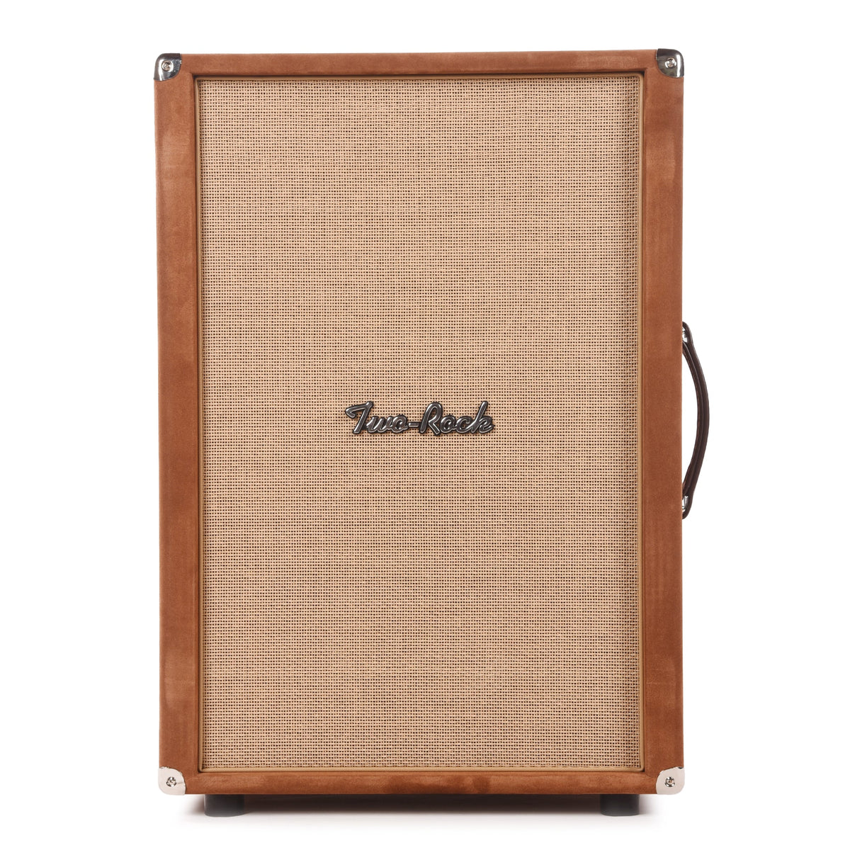 Two Rock 2x12 150w Vertical Cabinet w/Two-Rock 1265B Speaker Tobacco Suede w/ Cane Grill - MusicMarket