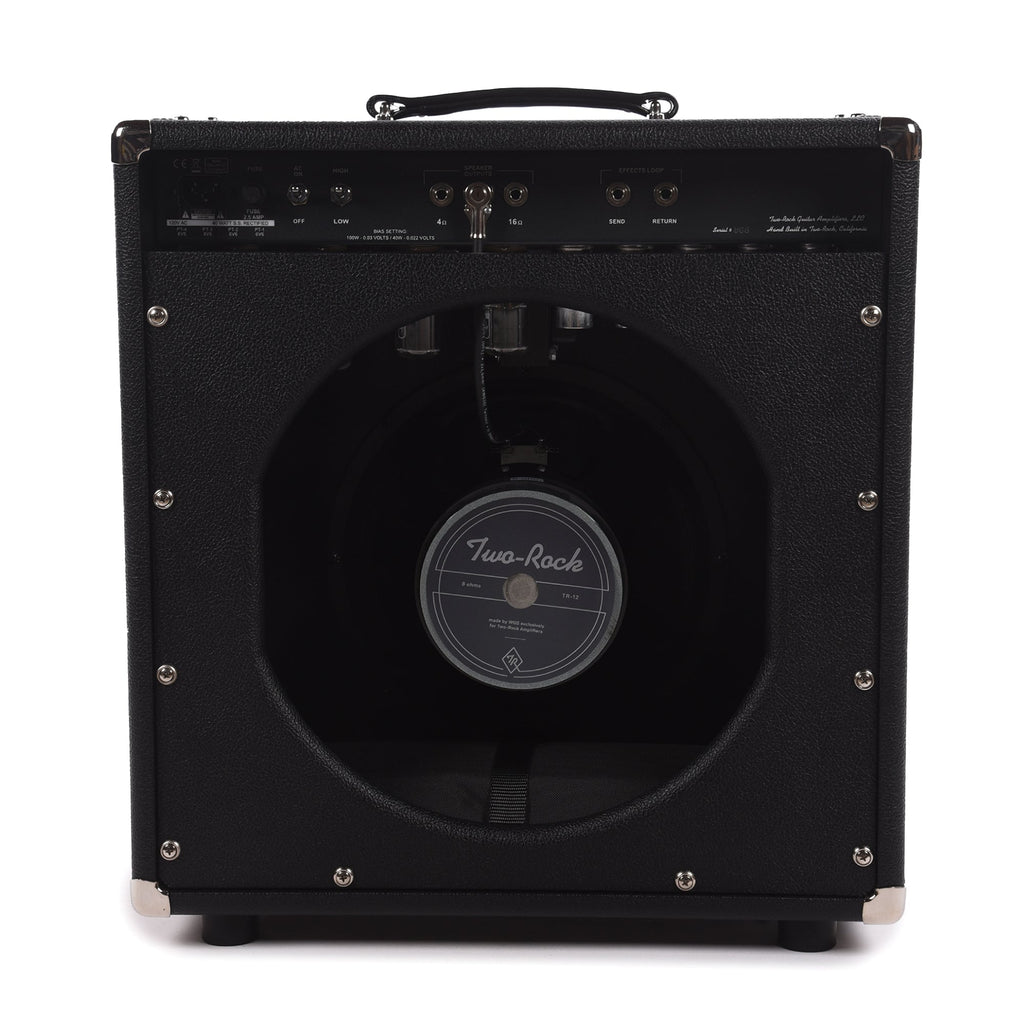 Two Rock Traditional Clean 40/20W 1x12 Combo w/ Black Bronco Tolex & Black Sparkle Matrix Cloth - View 3 | MusicMarket