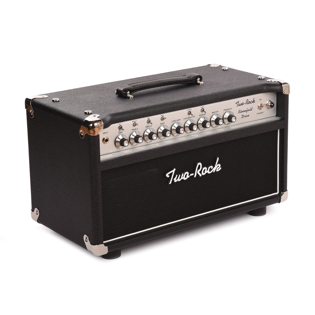 Two Rock Bloomfield Drive 40/20W Head Black Bronco w/ Black Matrix Grill - View 2 | MusicMarket