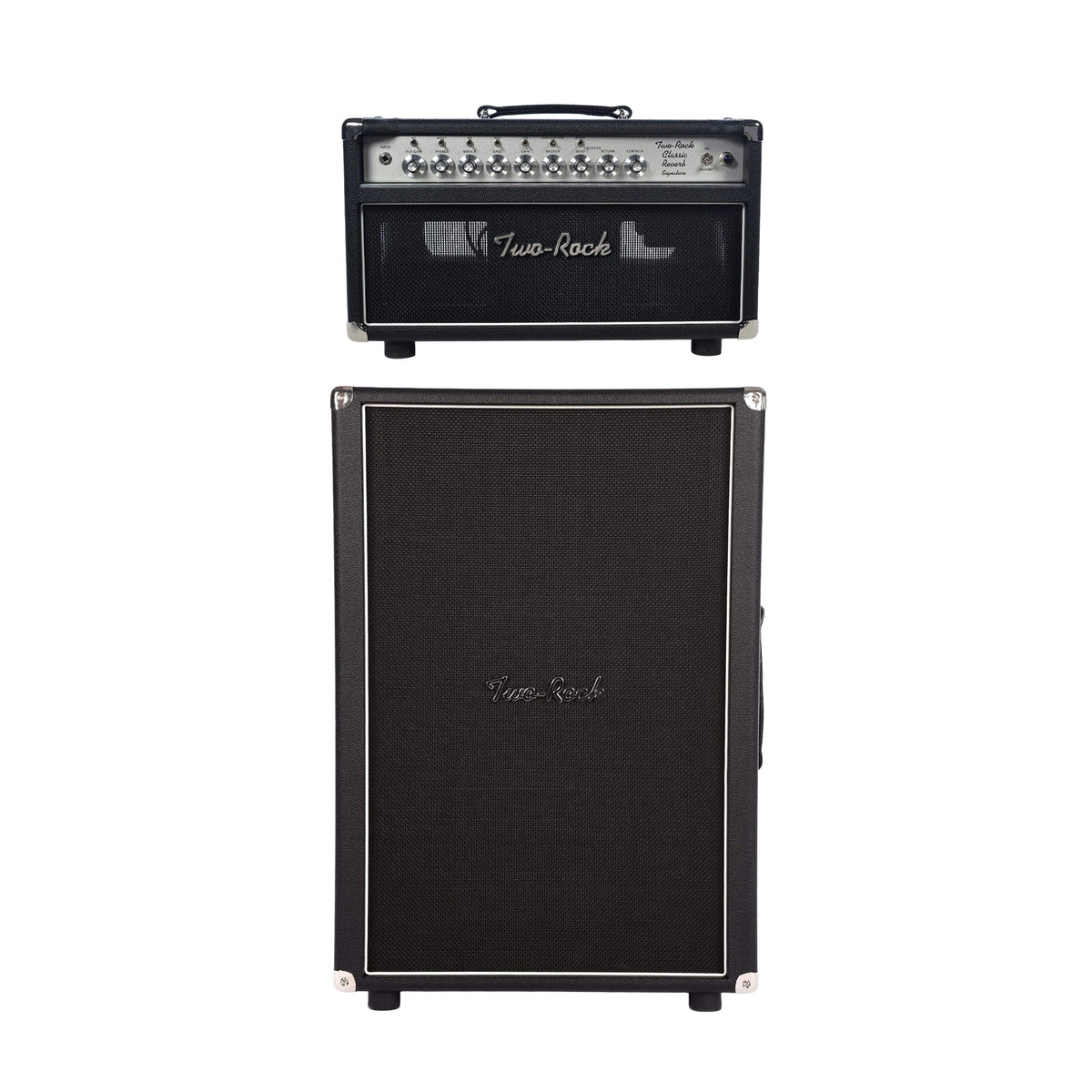 Two Rock Classic Reverb Signature 50w Head and 2x12 Speaker Cab Black Bronco Bundle - MusicMarket