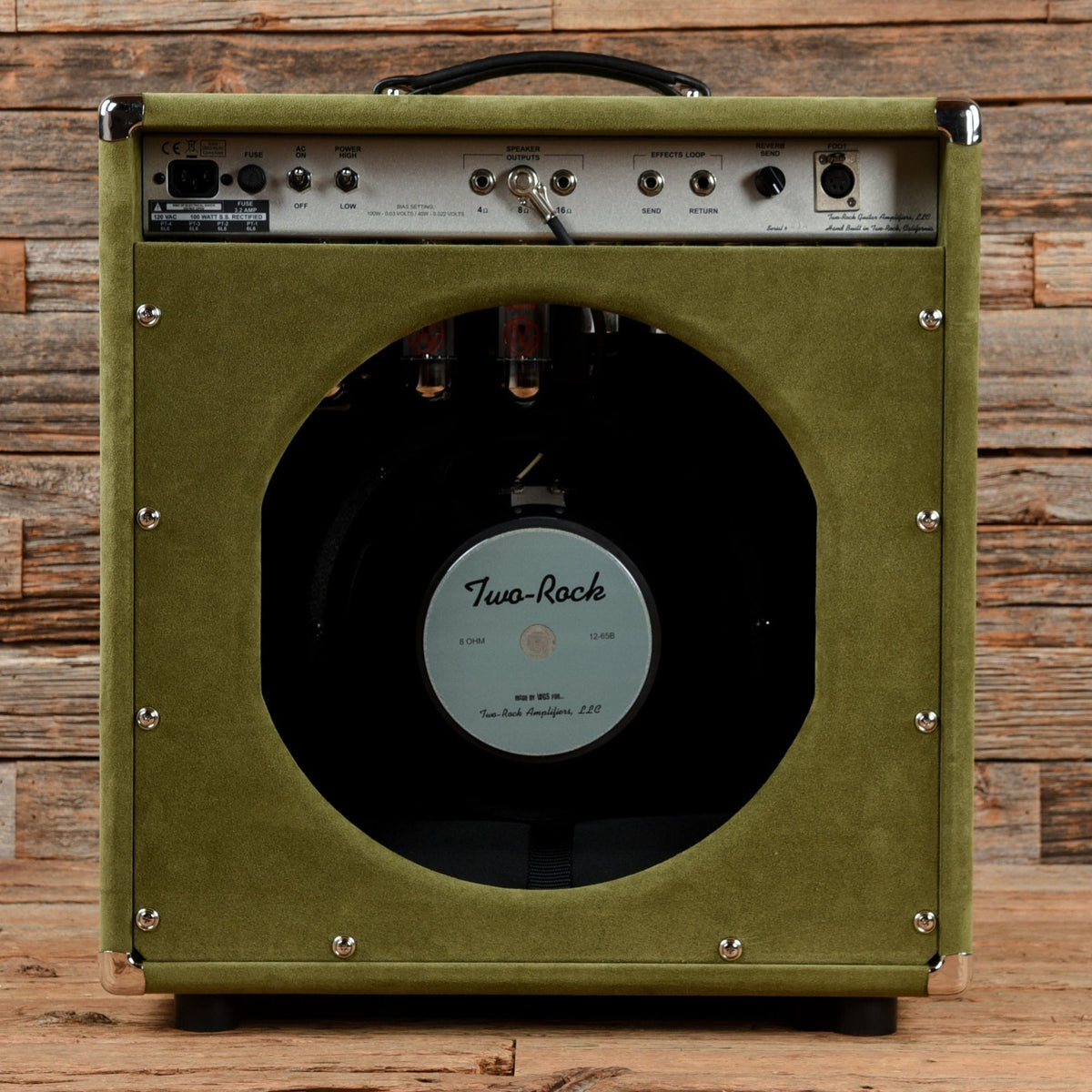 Two Rock Bloomfield 100/50w 1x12" Combo Moss Suede - View 3 | MusicMarket
