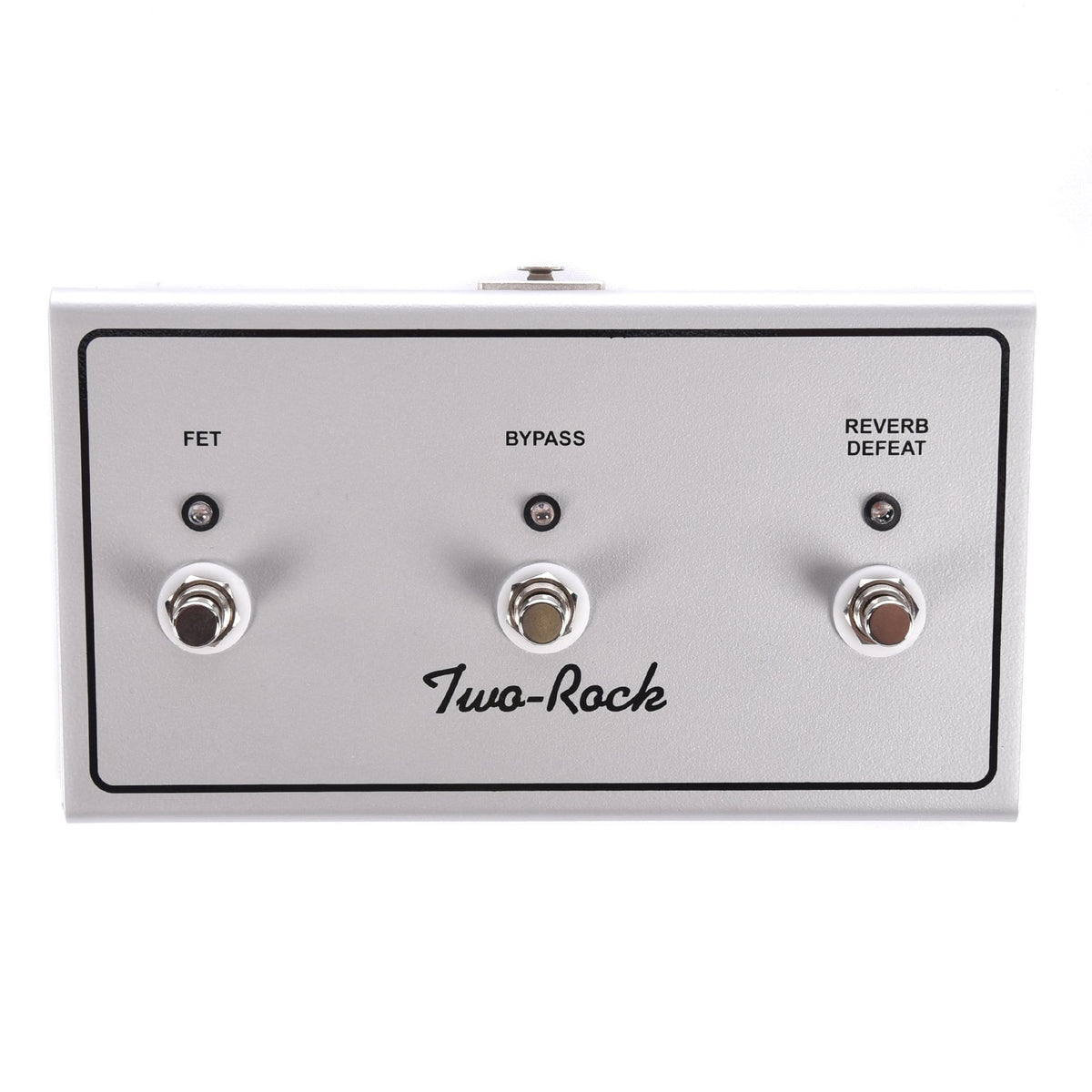 Two Rock Classic Reverb Signature Silver Anodized 100w Head w/Footswitch & Silver Skirted Knobs - View 4 | MusicMarket