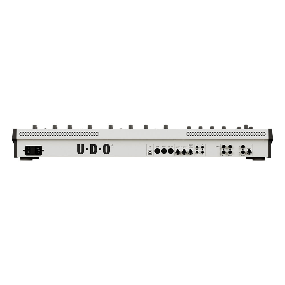 UDO DMNO 8-Voice Polyphonic Dual Module Binaural Analog Hybrid Synthesizer White Edition - View 2 | MusicMarket