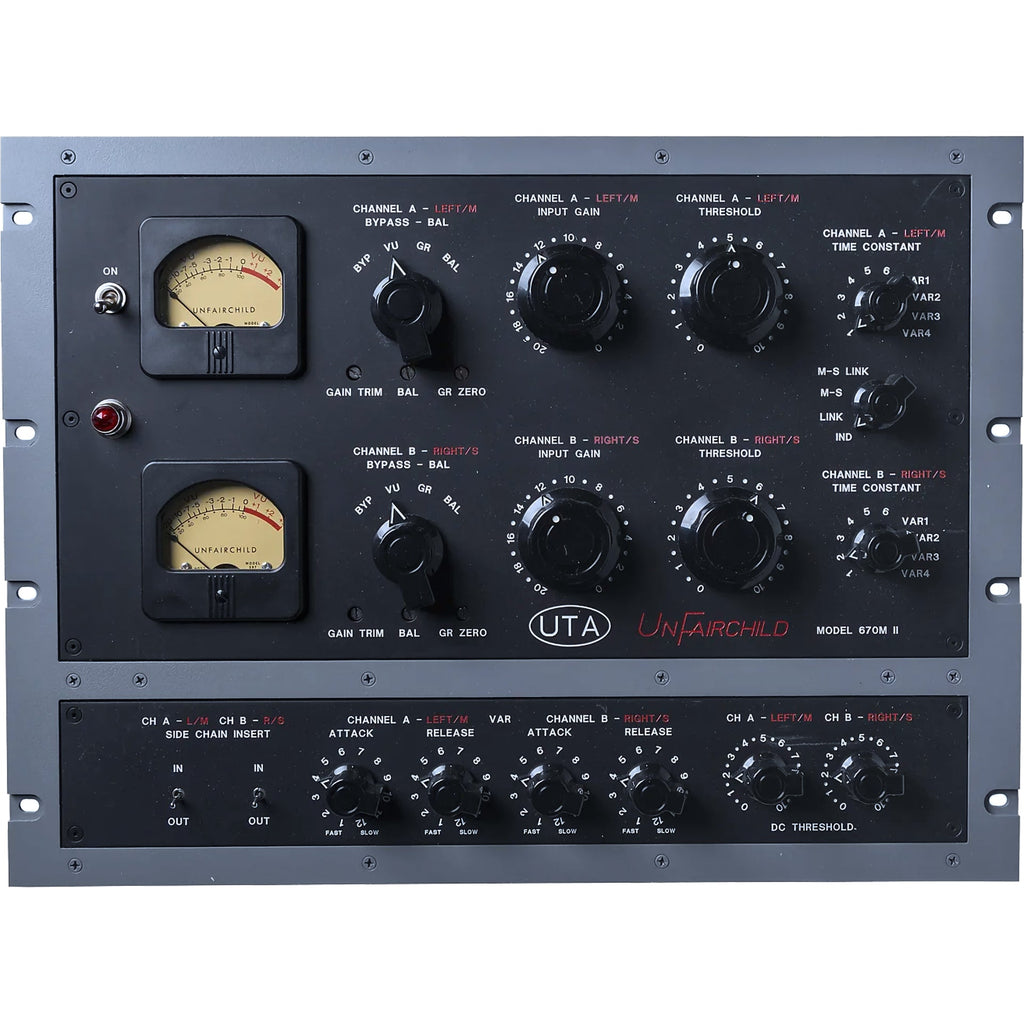 UnderTone Audio UnFairchild 670M II Stereo Tube Compressor - MusicMarket