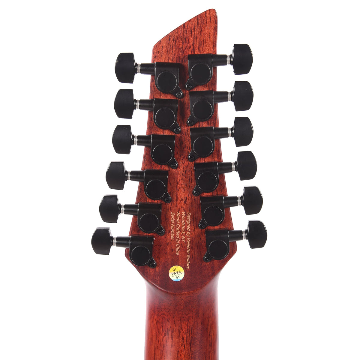 Veillette Avante Series Gryphon 18.13" Scale D-Tuned 12-String Acoustic-Electric Tobacco Burst w/Premium Gig Bag &