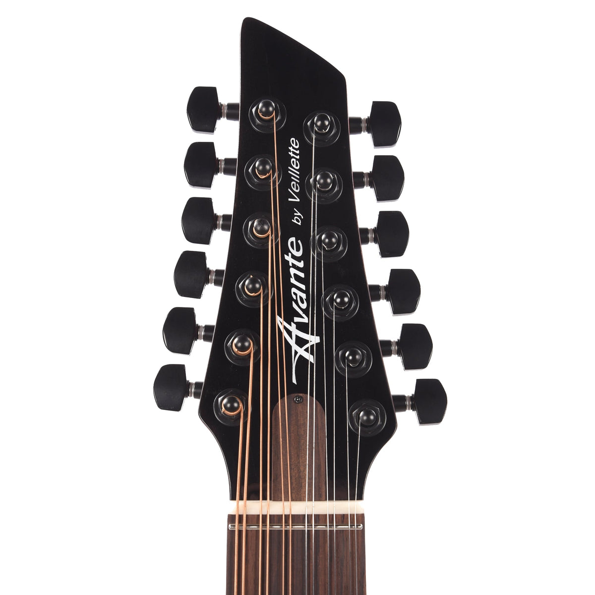 Veillette Avante Series Gryphon 18.13" Scale D-Tuned 12-String Acoustic-Electric Tobacco Burst w/Premium Gig Bag &