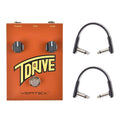 Vertex T Drive Overdrive / Distortion w/RockBoard Flat Patch Cables Bundle - MusicMarket