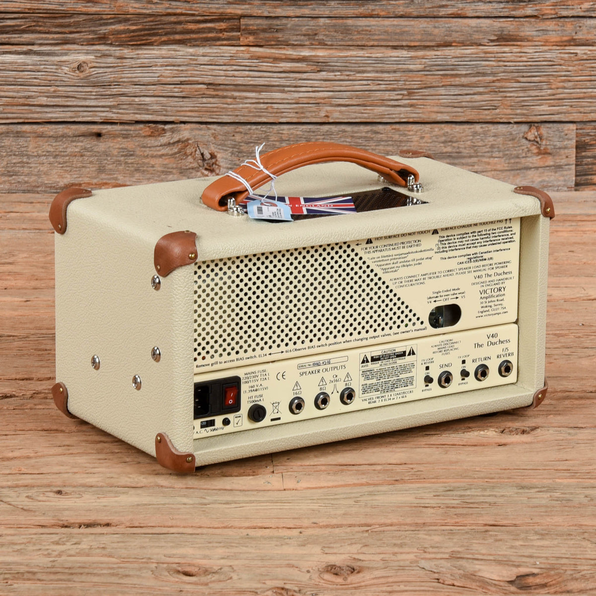 Victory Amps V40 The Duchess Compact 42-Watt Guitar Amp Head - View 2 | MusicMarket