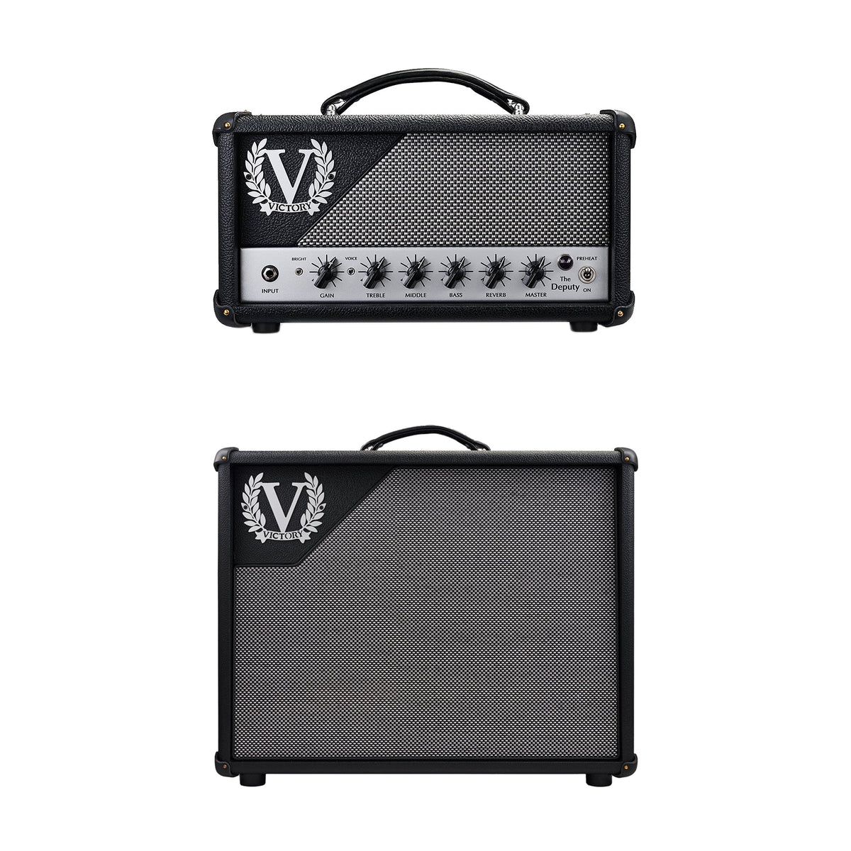Victory Deputy 25w Compact Tube Amp Head and 112 1x12 Guitar Amp Cabinet Bundle - MusicMarket