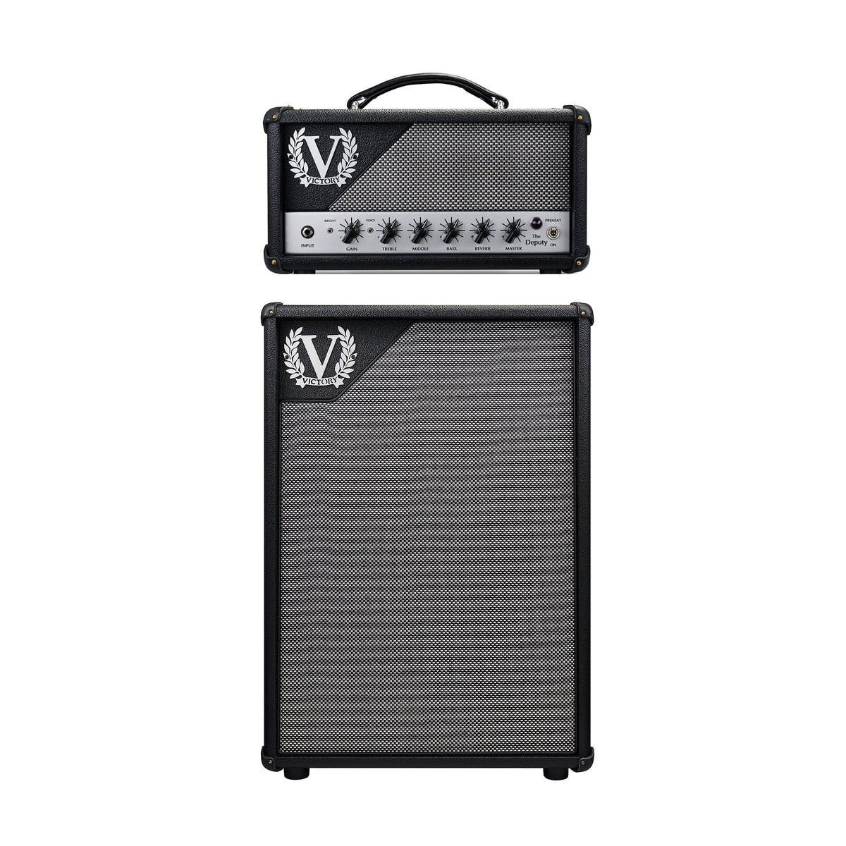 Victory Deputy 25w Compact Tube Amp Head and 212 2x12 Guitar Amp Cabinet Bundle - MusicMarket