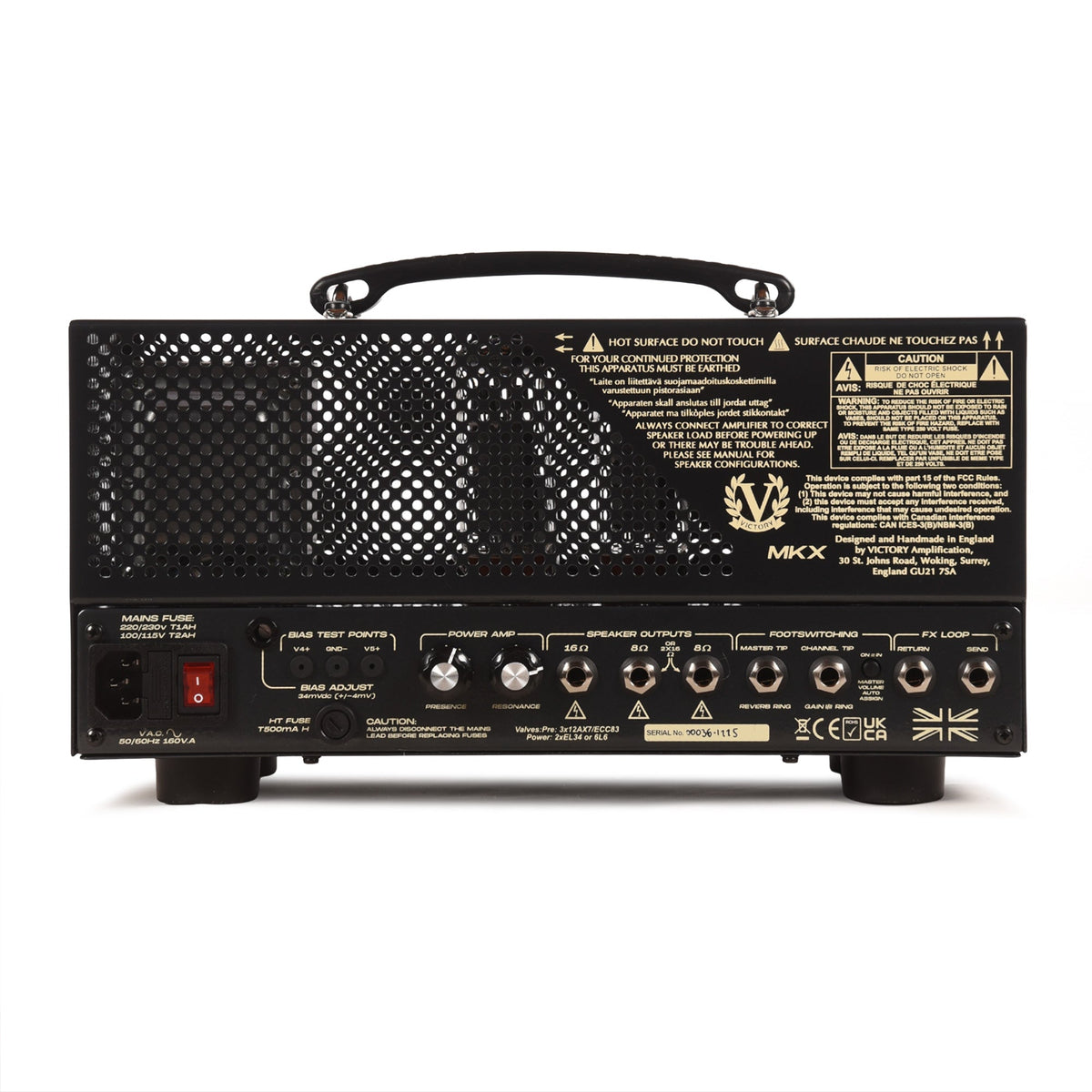 Victory MKX 50w Lunchbox Head - View 3 | MusicMarket