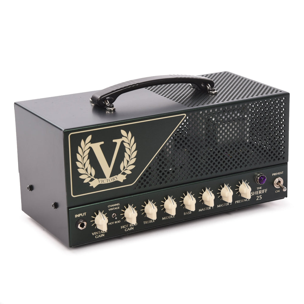 Victory Sheriff 25 Luchbox Head Limited Edition Green - View 2 | MusicMarket