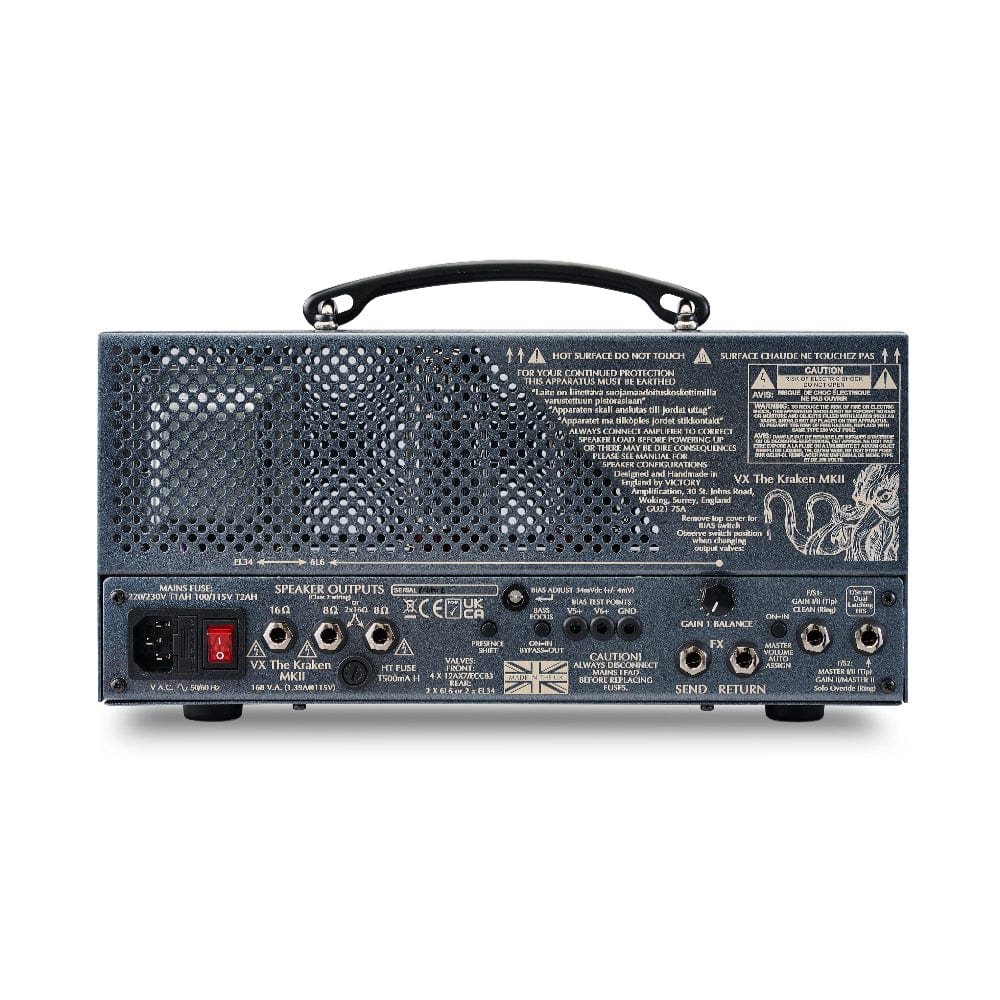 Victory VX Kraken MKII 50W Lunchbox Head - View 3 | MusicMarket