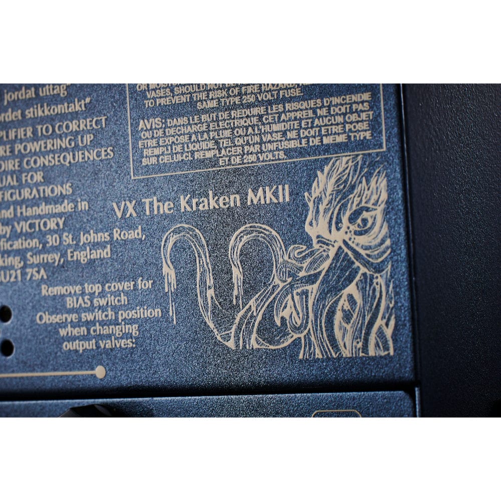Victory VX Kraken MKII 50W Lunchbox Head - View 4 | MusicMarket