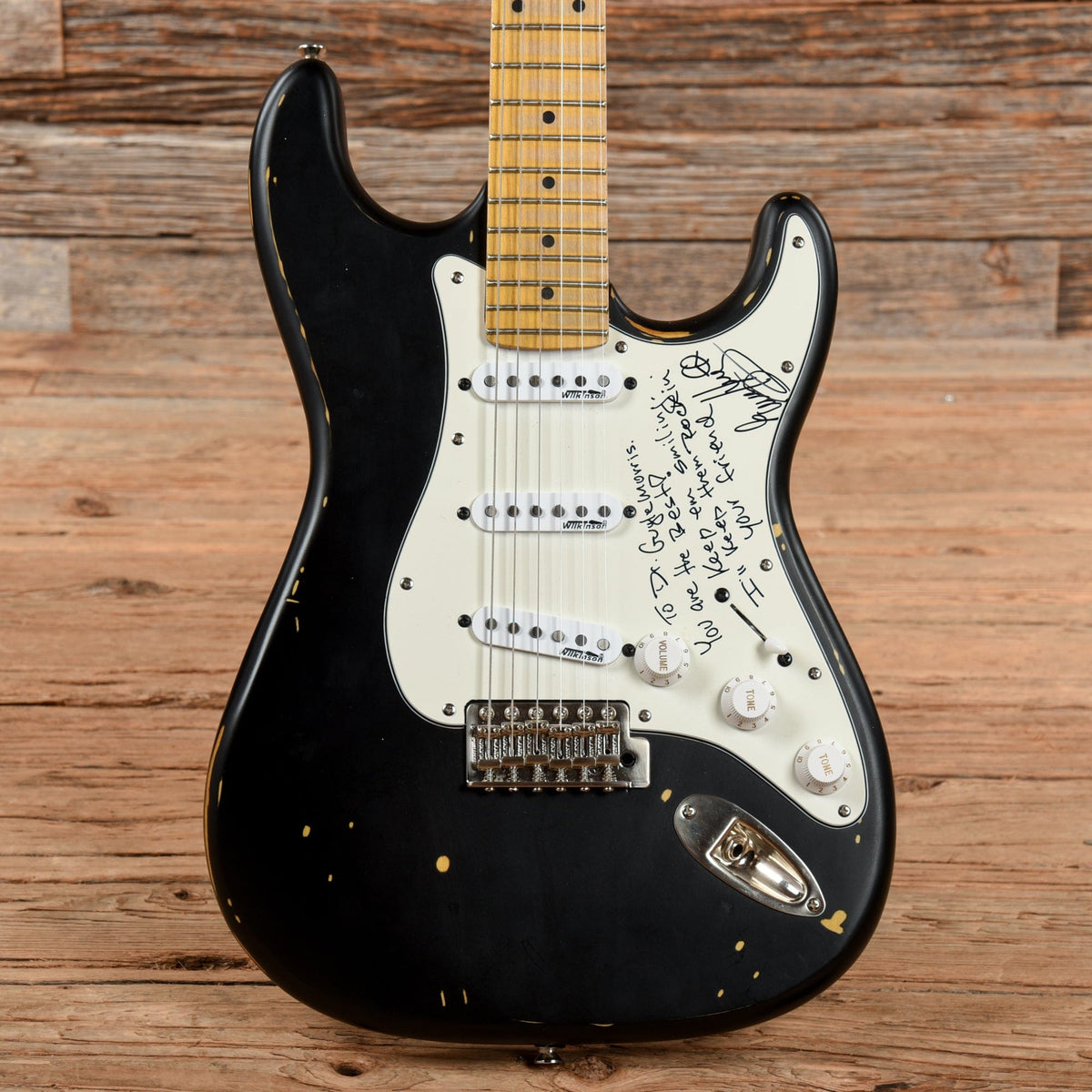 Vintage V6 Icon Series (Clapton Blackie) Black - MusicMarket