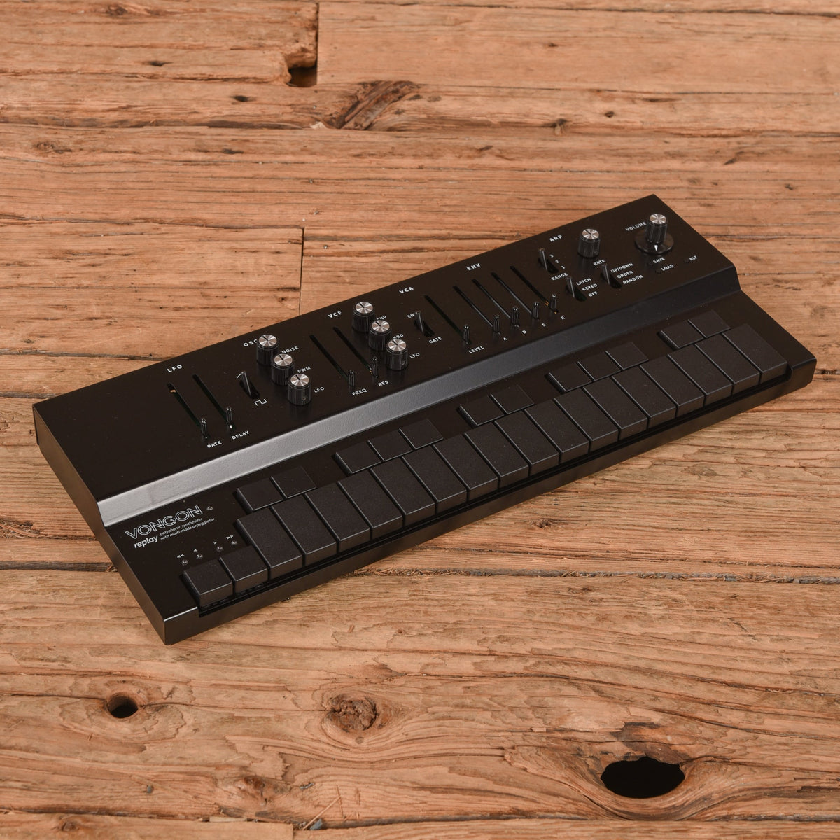 Vongon Replay 6-Voice Virtual Analog Synthesizer Black - MusicMarket