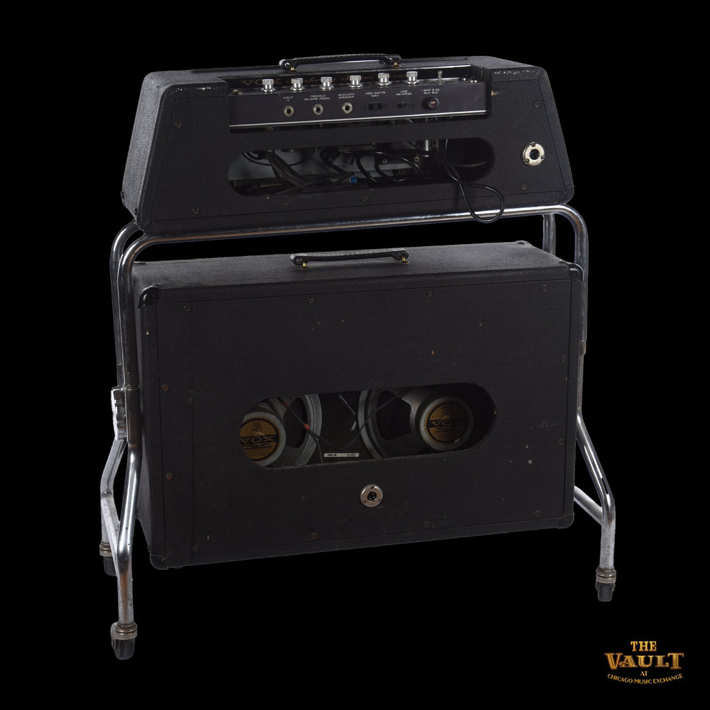 Vox Berkely Super Reverb Head and Cabinet on Trolley 1960s - View 2 | MusicMarket