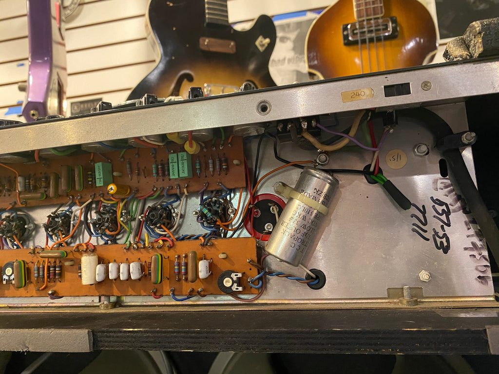Vox AC30 Top Boost 30 Reverb 3-Channel 30-Watt 2x12" Guitar Combo Amp 1978 - View 5 | MusicMarket