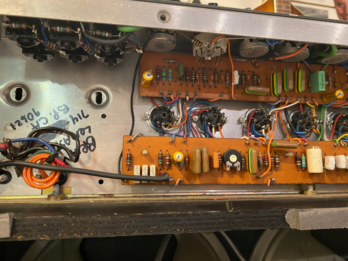 Vox AC30 Top Boost 30 Reverb 3-Channel 30-Watt 2x12" Guitar Combo Amp 1978 - View 4 | MusicMarket