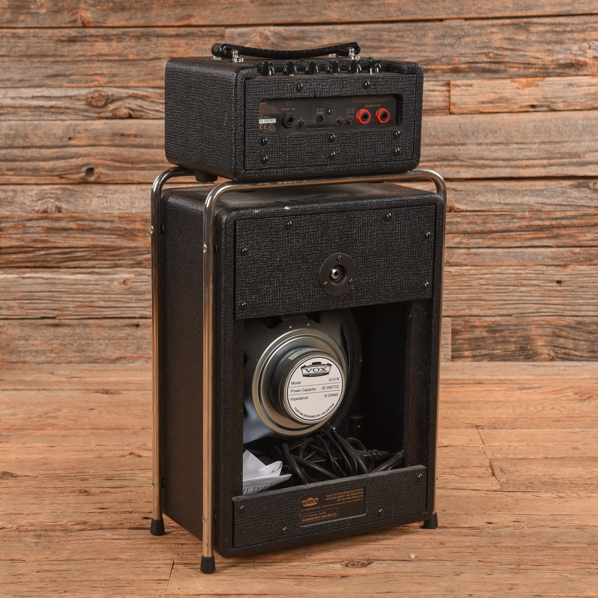 Vox MSB25 Mini Superbeetle 25-Watt 1x10" Mini Guitar Amp Stack - View 2 | MusicMarket