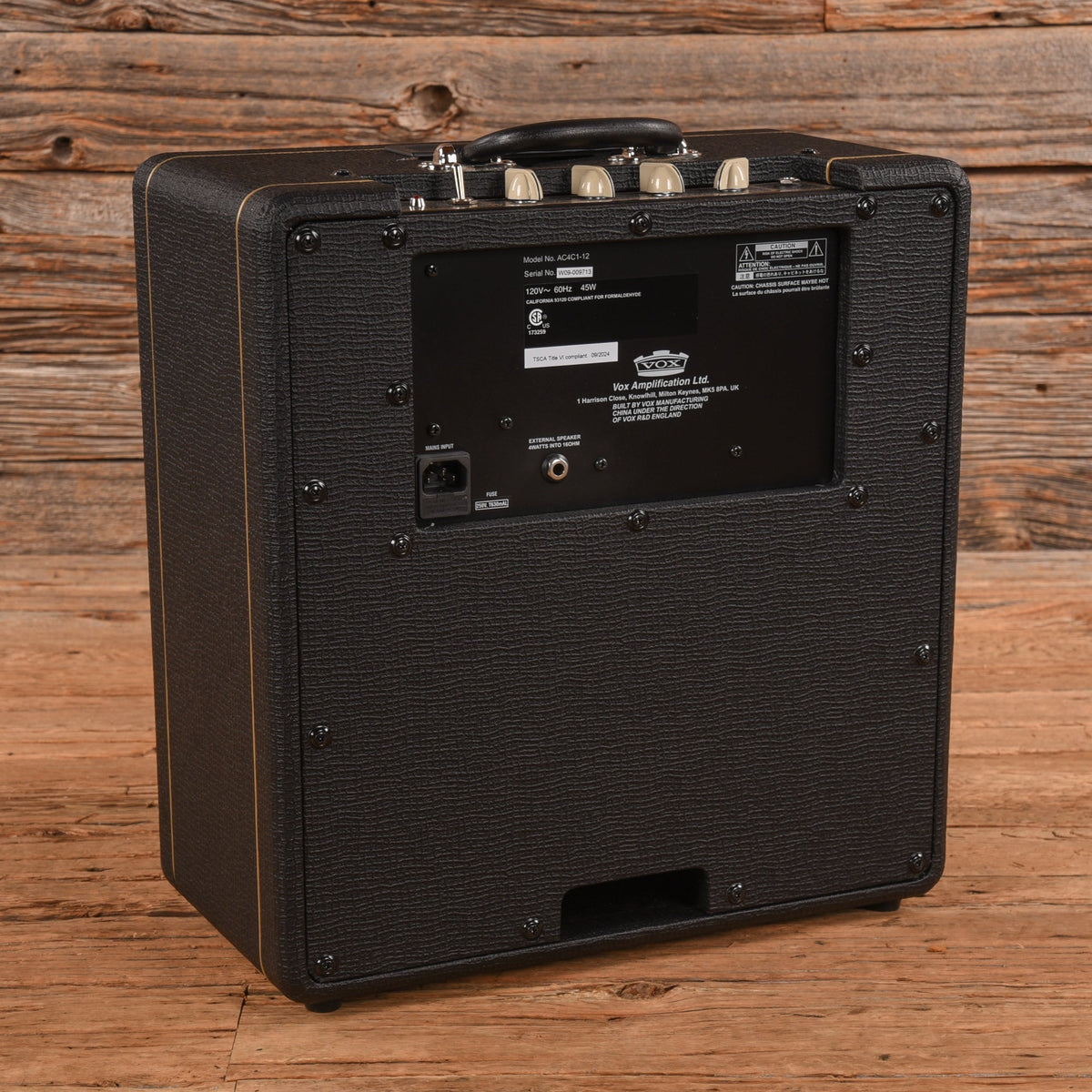 Vox AC4 4 Watt 1x12 Classic Limited Edition Combo - View 2 | MusicMarket