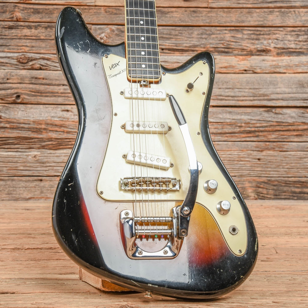 Vox Tempest Sunburst 1967 - View 8 | MusicMarket