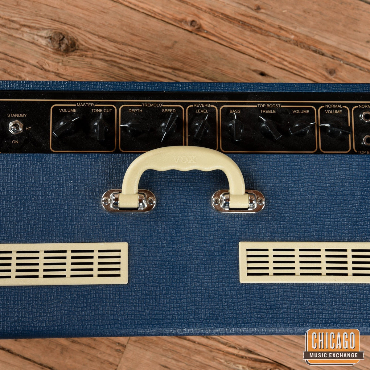 Vox AC15C1-TV Bluecream Limitied Edition - View 3 | MusicMarket