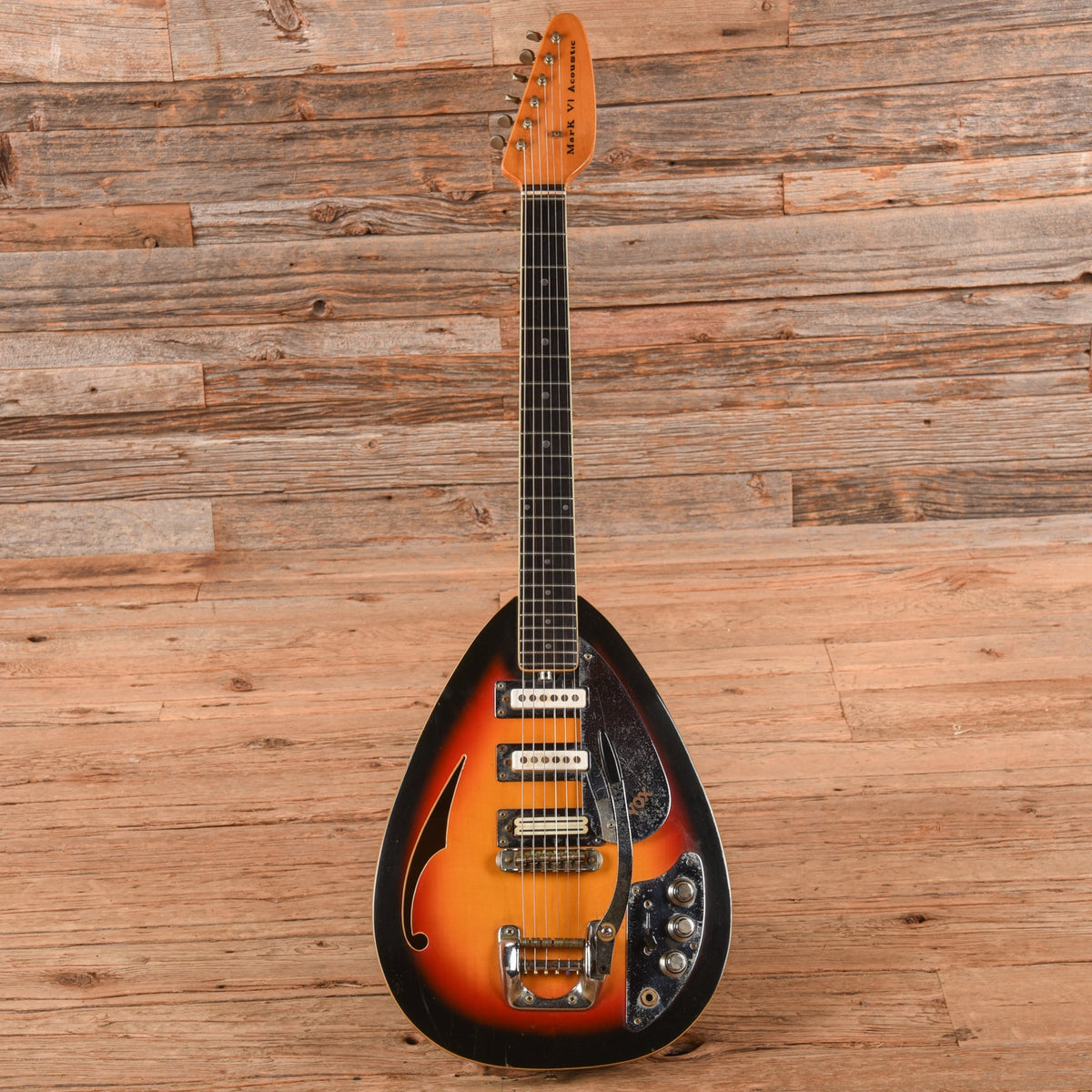 Vox Mark VI Acoustic Sunburst - Zac Brown - View 4 | MusicMarket
