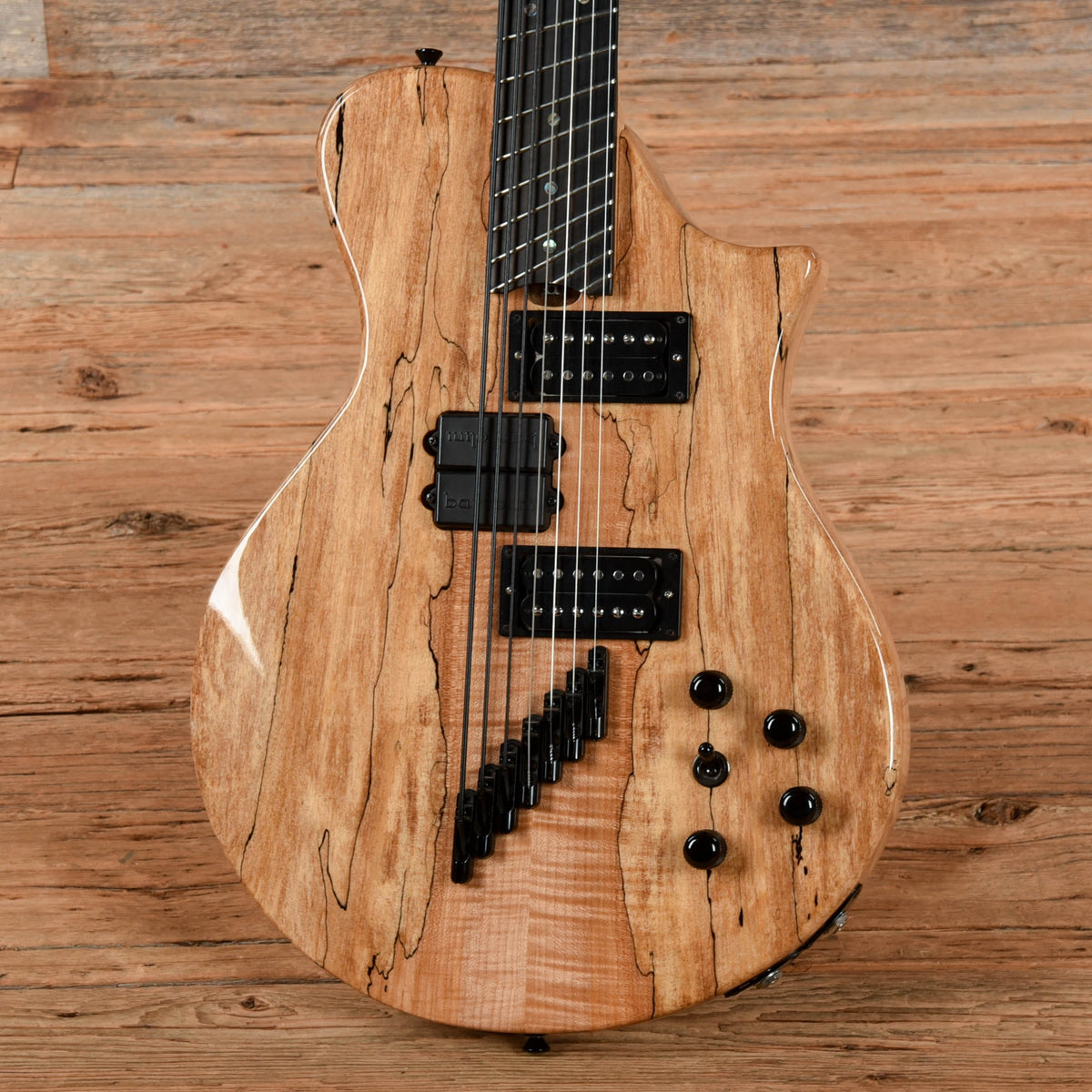W. Lambe 7-String Hybrid Custom Natural - View 2 | MusicMarket