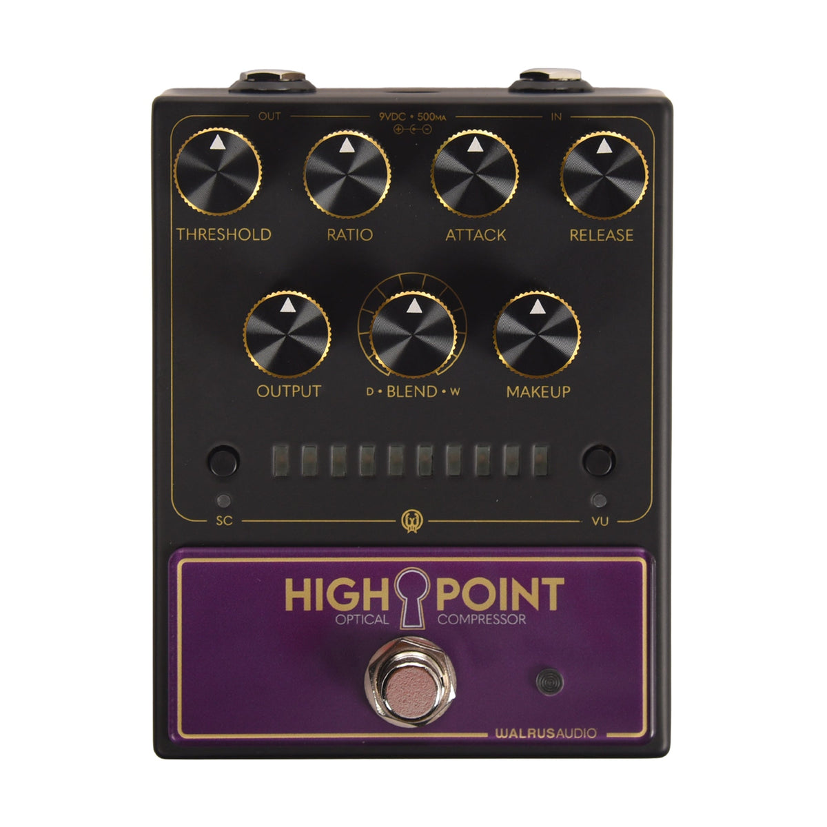 Walrus Highpoint Optical Compressor Pedal - MusicMarket