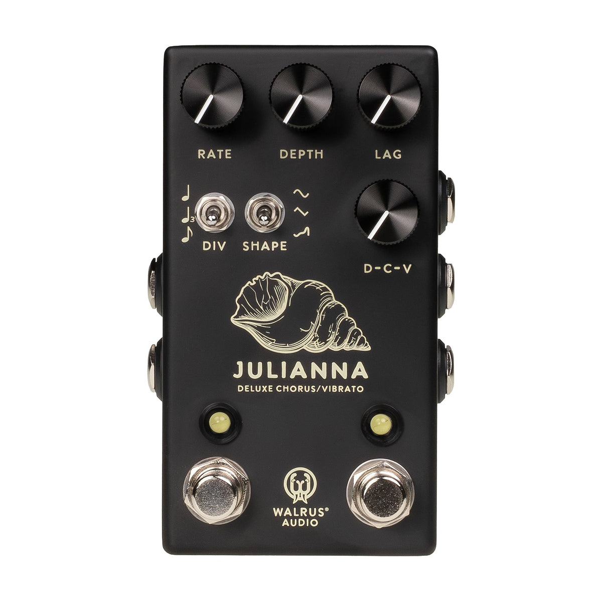 Walrus Julianna Deluxe Chorus/Vibrato Black - MusicMarket