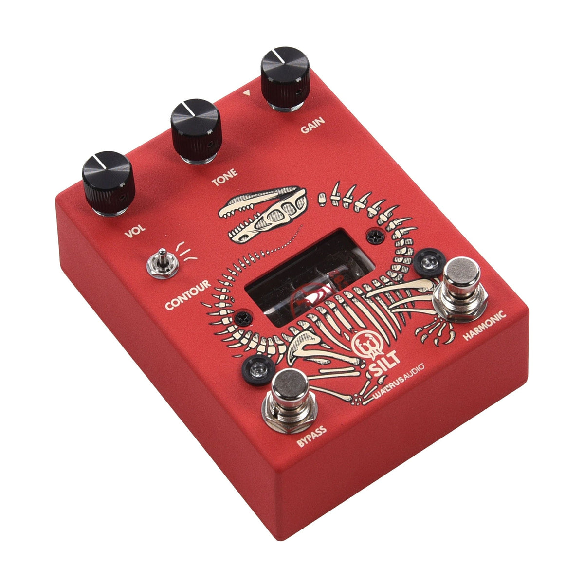 Walrus Audio Silt: Harmonic Fuzz Pedal Red - View 2 | MusicMarket