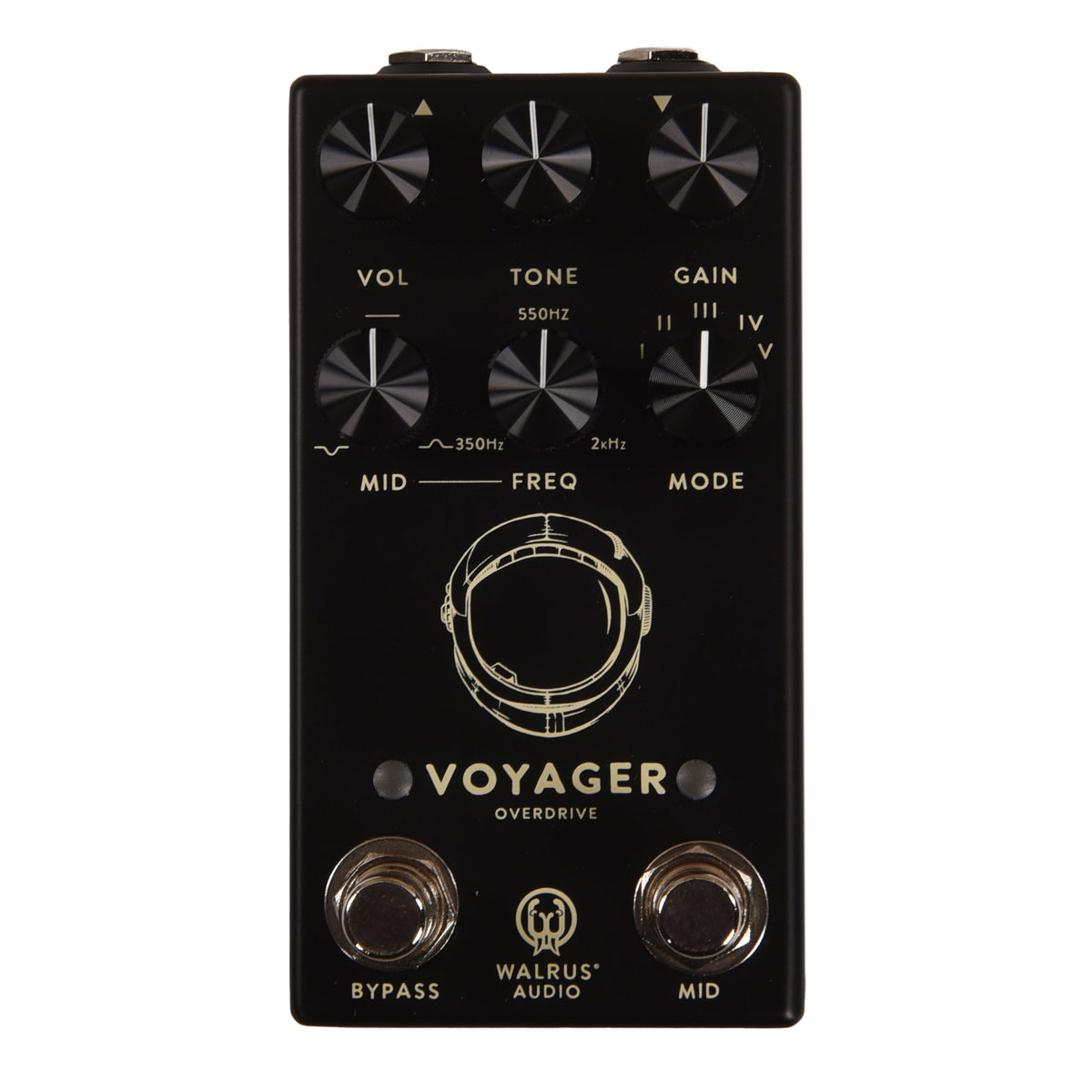 Walrus Audio Voyager Pre-Amp/Overdrive MKII Pedal Black - MusicMarket